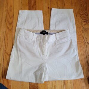 Talbots White Straight Leg Pants Versatile Style